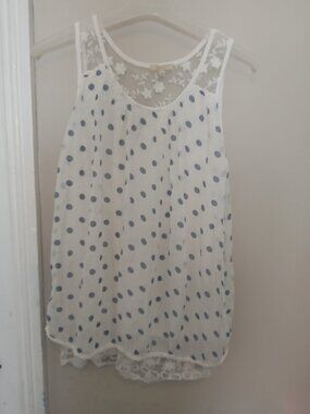 Giusy Sleeveless Silk Blouse